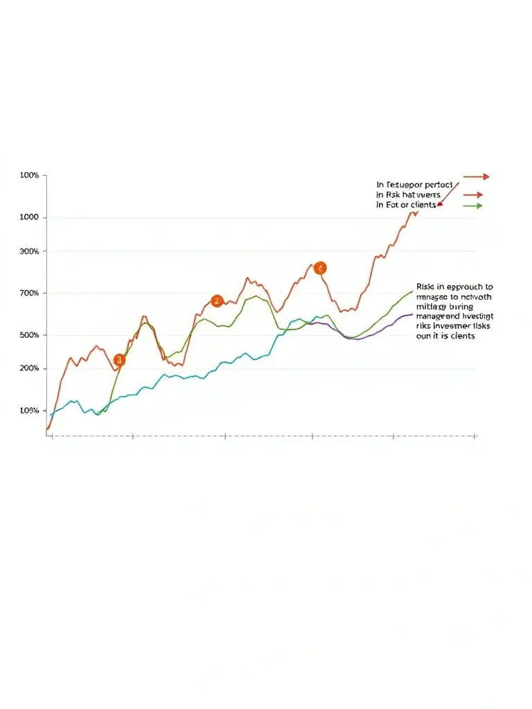 An image of a risk assessment graph, highlighting Lavirise's approach to managing and mitigating investment risks for its clients.